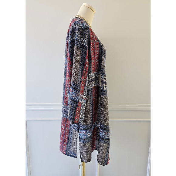 Bohemian printed kimono cardigan - Picture 4 of 8